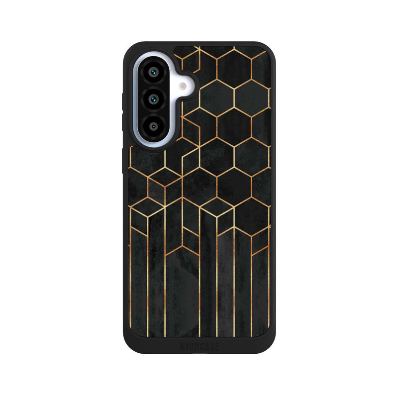 Galaxy A37 5G NIVOpure Hexagones noirs
