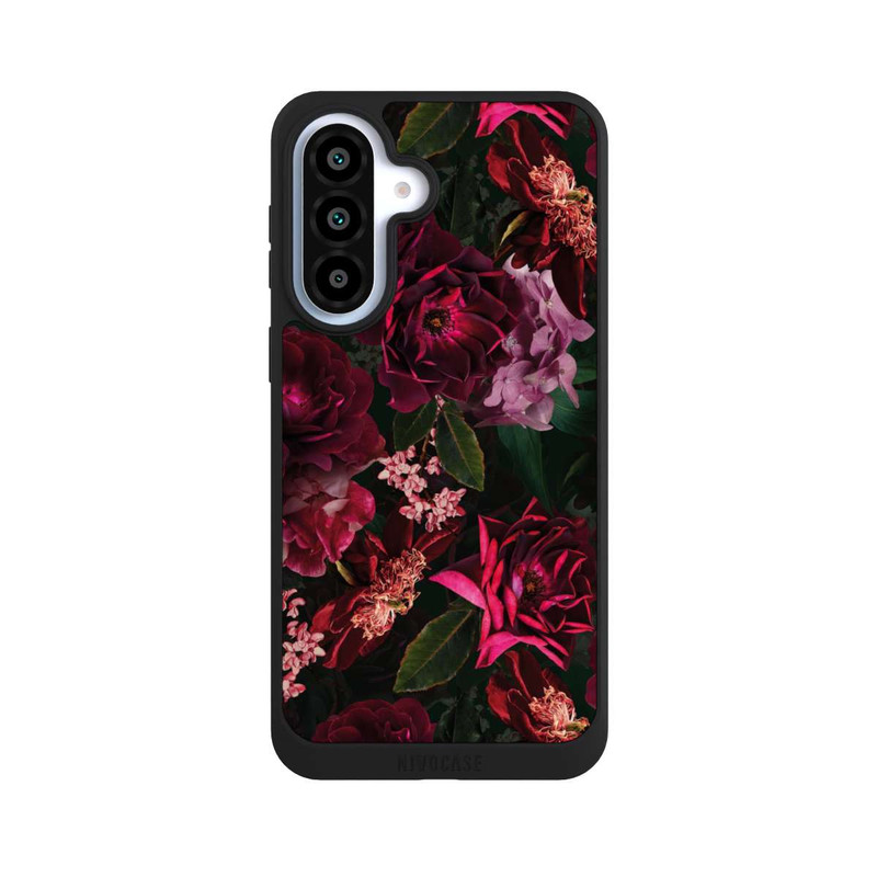 Galaxy A37 5G NIVOpure Dunkelrote und rosa Blüten