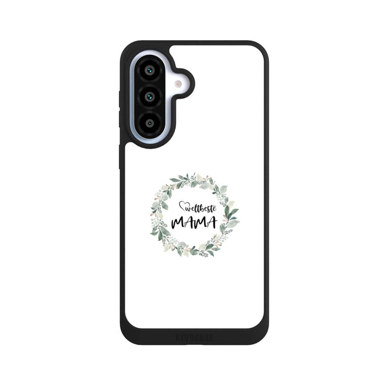 Galaxy A37 5G NIVOpure Weltbeste Mama Blumenkranz