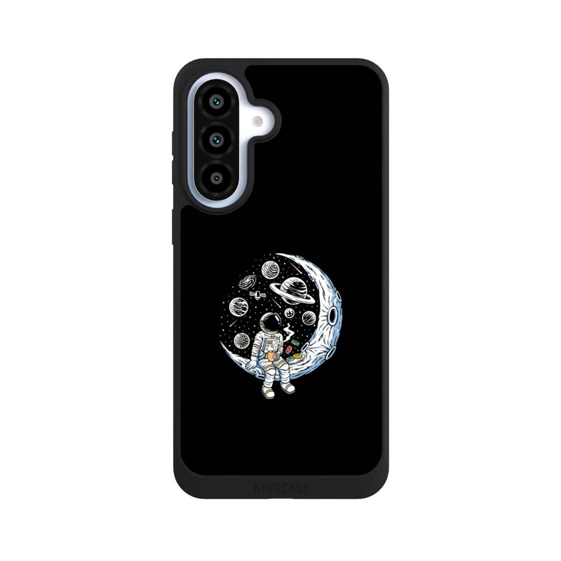 Galaxy A37 5G NIVOpure Astronaut Drinking Coffee