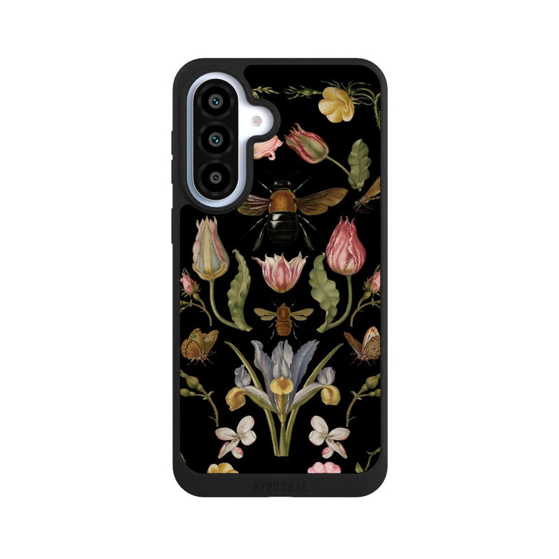 Galaxy A37 5G NIVOpure Wildblumen und Biene Schwarz