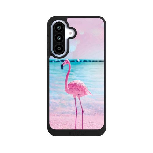 Samsung Galaxy A37 5G NIVOpure Pink Flamingo on the beach