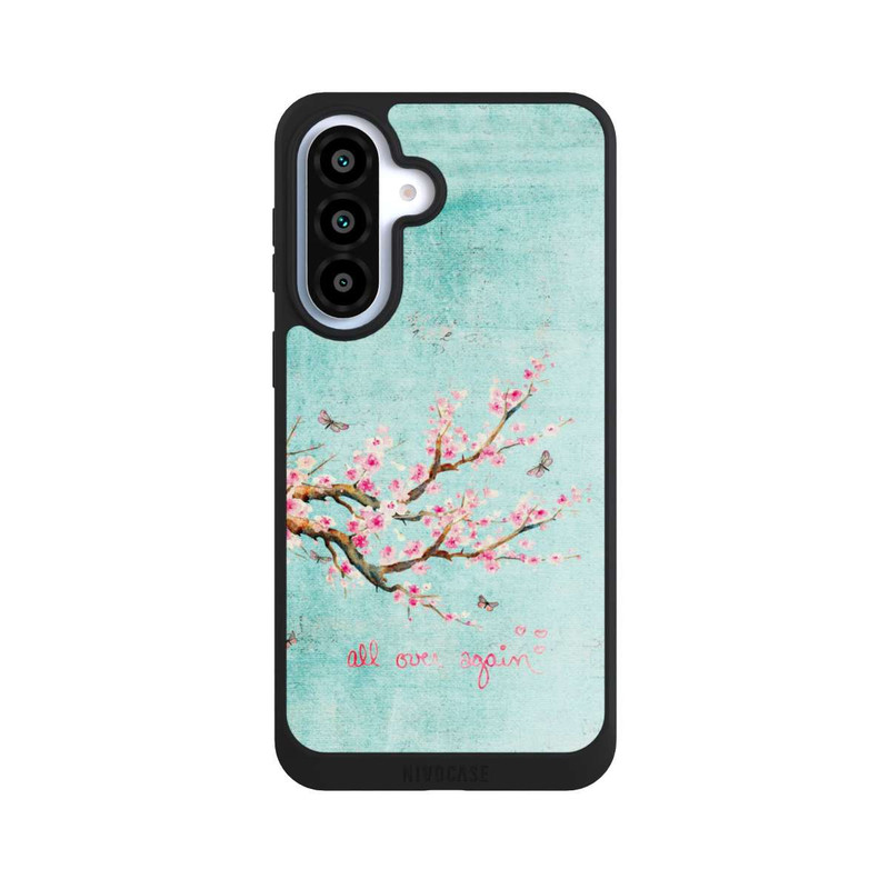 Galaxy A37 5G NIVOpure Cherry Blossom Tree Pattern Blue
