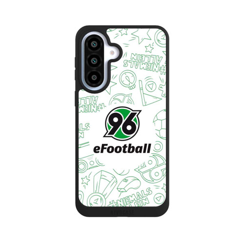 Samsung Galaxy A37 5G NIVOpure Hannover 96 Football Pattern Design White