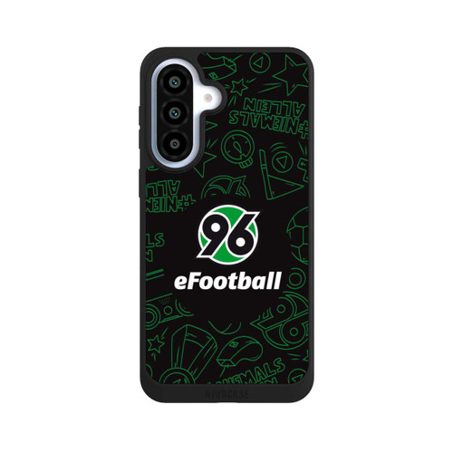 Samsung Galaxy A37 5G NIVOpure Hannover 96 Football Pattern Design Black