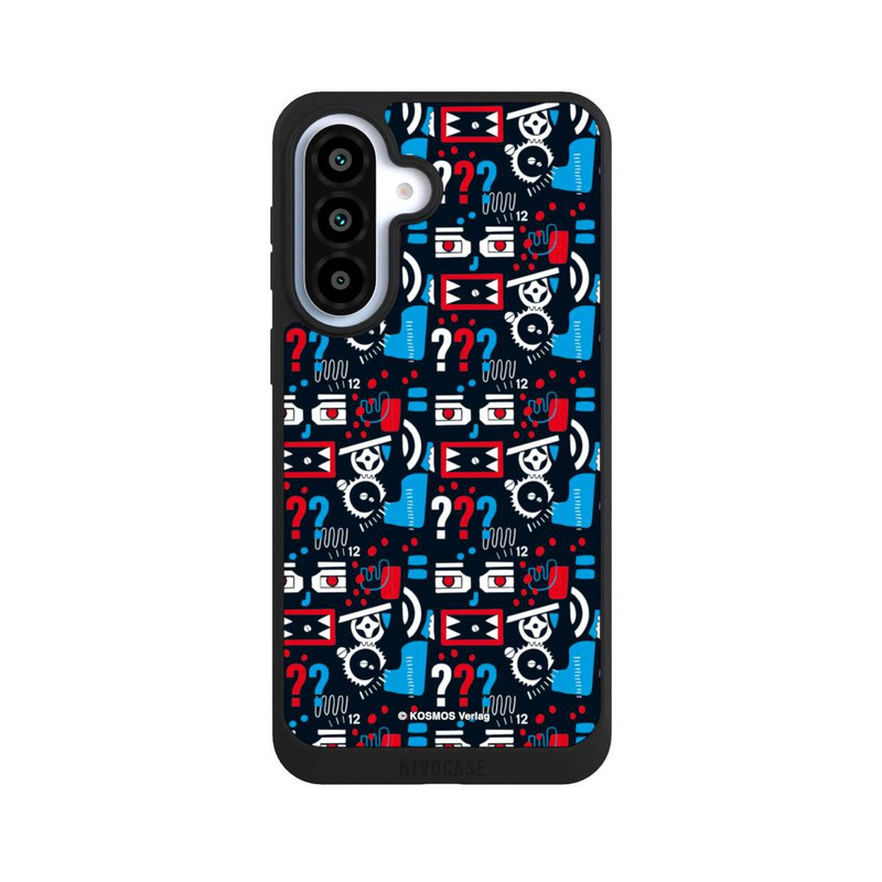 Galaxy A37 5G NIVOpure Drei Fragezeichen Wildes Muster
