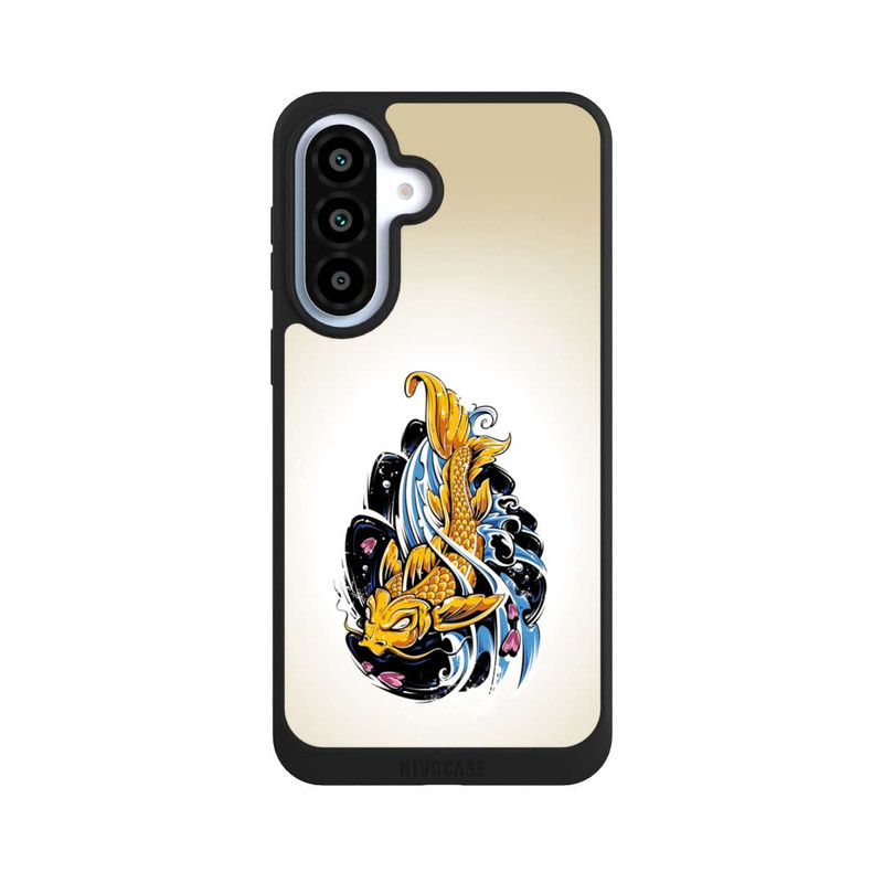 Galaxy A37 5G NIVOpure Japanese Fish Illustration 