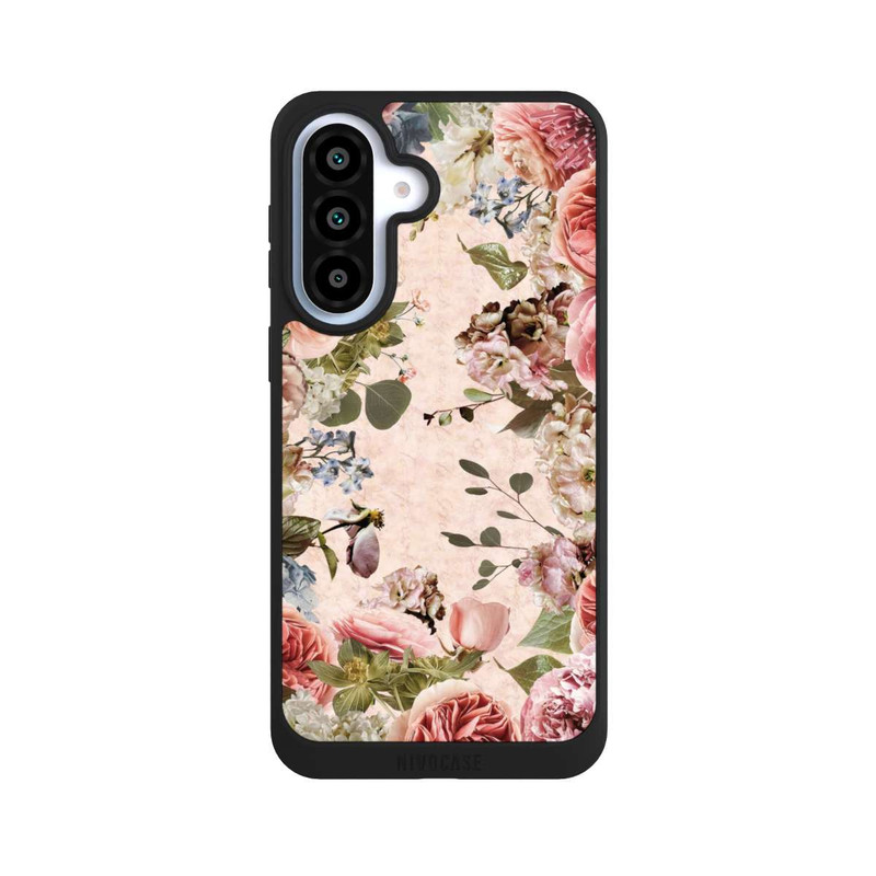Galaxy A37 5G NIVOpure Blumenrahmen Pfingstrosen Pastell