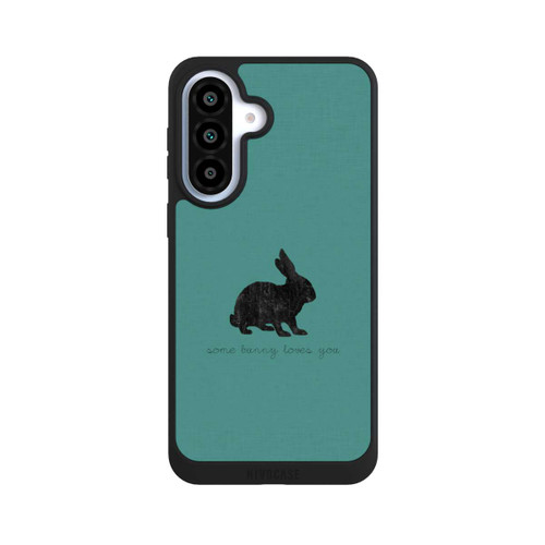 Samsung Galaxy A37 5G NIVOpure Some Bunny Loves You - Schwarz auf Türkis