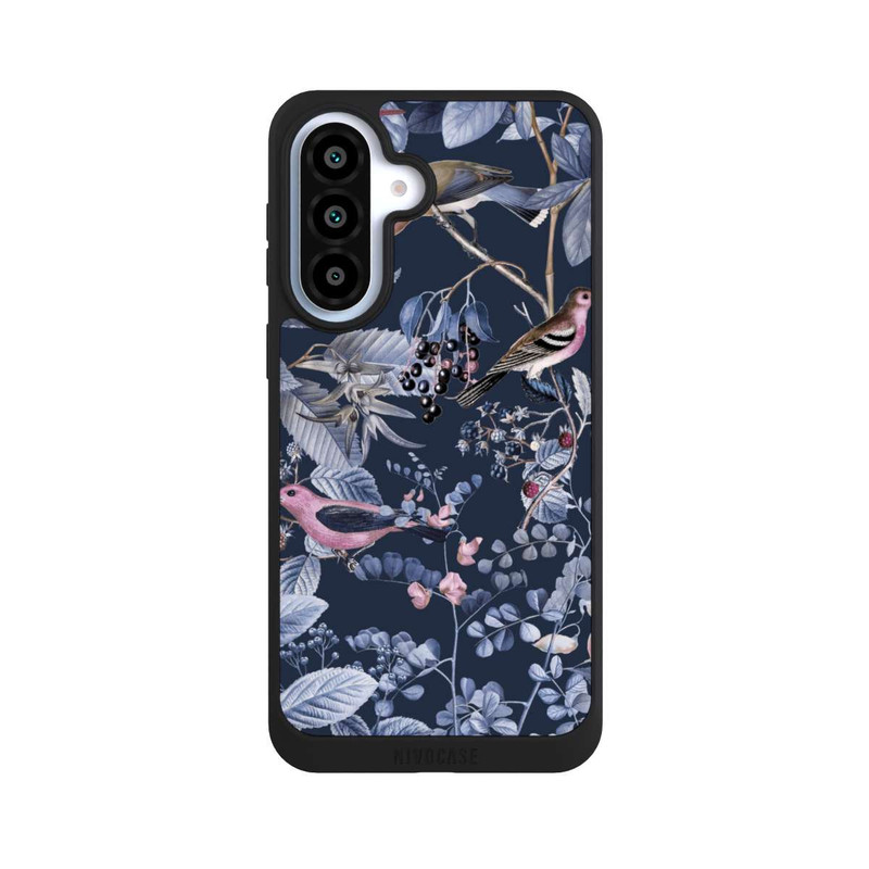 Galaxy A37 5G NIVOpure Vögel und Beeren blau