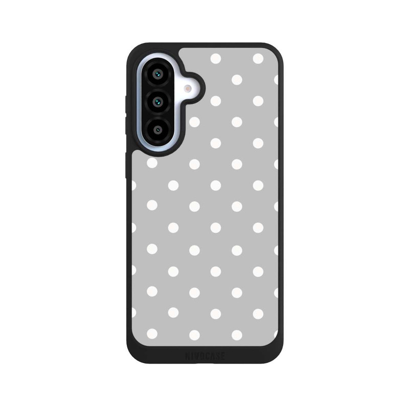 Galaxy A37 5G NIVOpure Polka Dots Grau