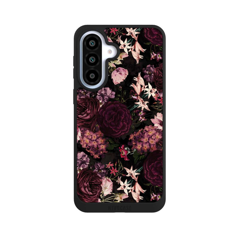 Galaxy A37 5G NIVOpure Fond Fleur Violet Foncé