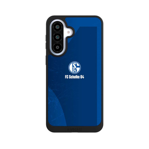 Samsung Galaxy A37 5G NIVOpure Schalke 04 Blauer Hintergrund Mit Logo