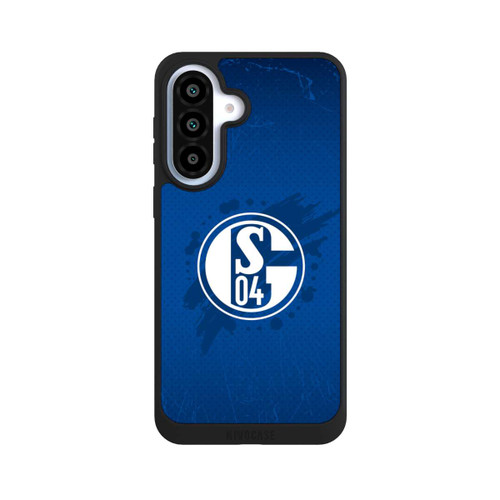 Samsung Galaxy A37 5G NIVOpure Schalke 04 Farbe Fleck Blau