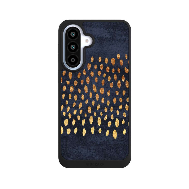 Galaxy A37 5G NIVOpure Pattern Play-Gold and Navy