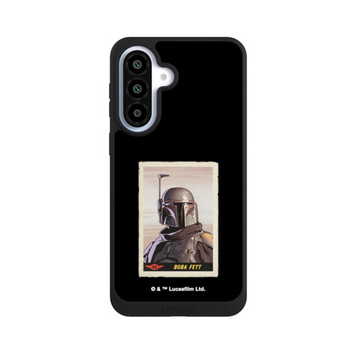 Samsung Galaxy A37 5G NIVOpure Boba Fett Badges Black Background