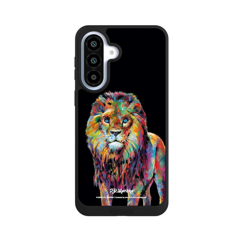 Galaxy A37 5G NIVOpure Löwe Bunte Kunst von P.D. Moreno