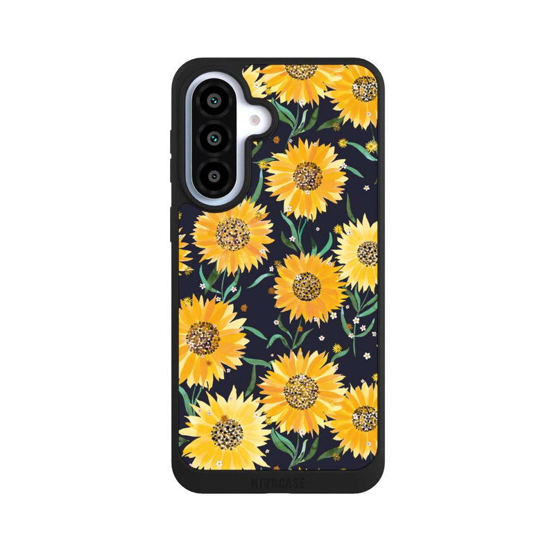 Galaxy A37 5G NIVOpure Sonnenblumen schwarz