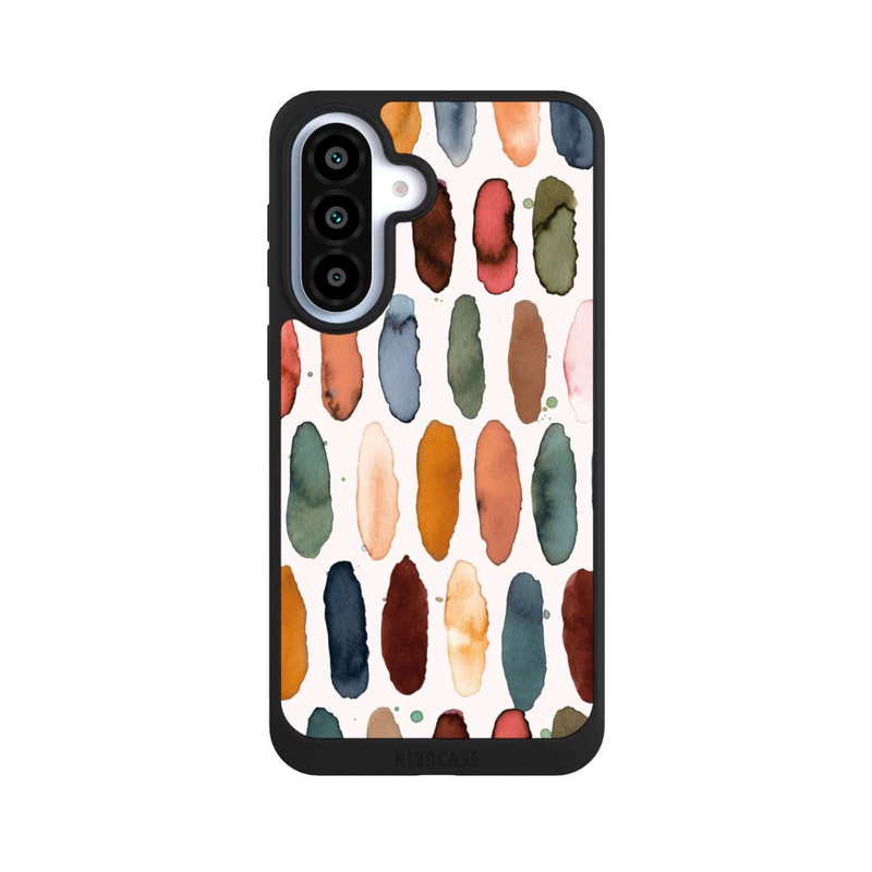 Galaxy A37 5G NIVOpure Traits d'aquarelle Minéral Terracotta