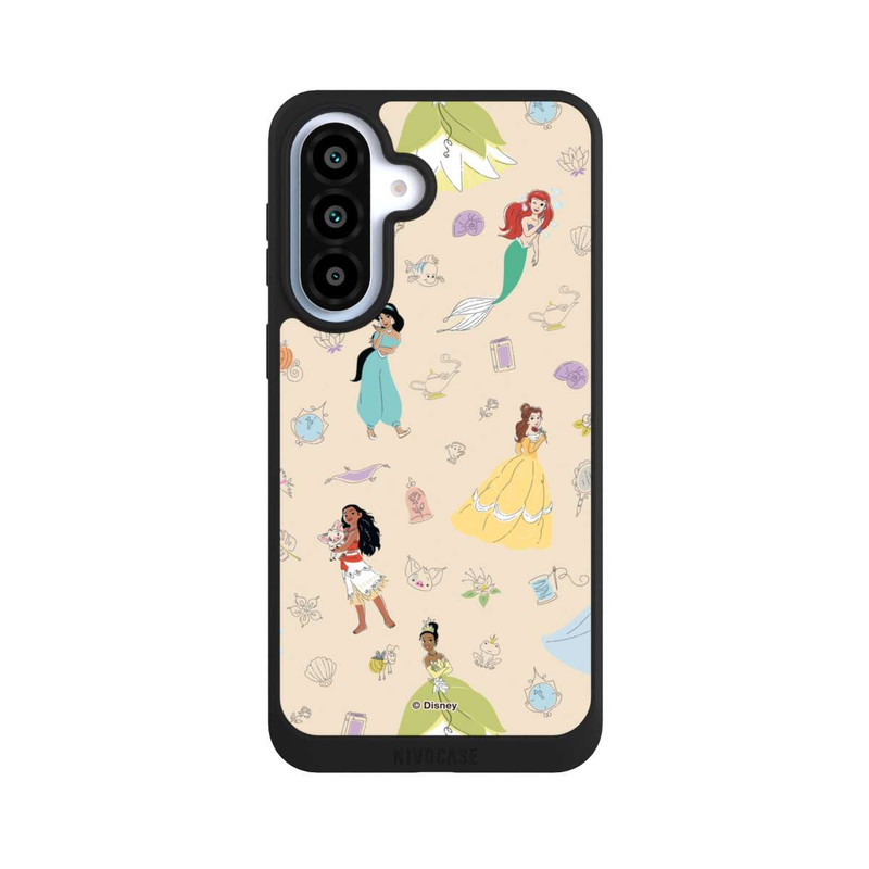 Galaxy A37 5G NIVOpure Princess Pattern Beige Disney Princess