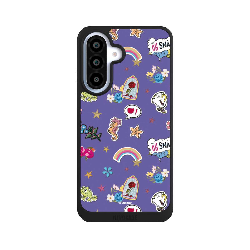 Galaxy A37 5G NIVOpure Princess Pattern Purple Disney Princess