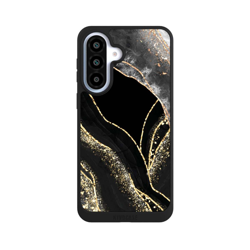 Galaxy A37 5G NIVOpure Dunkler Marmor Gold