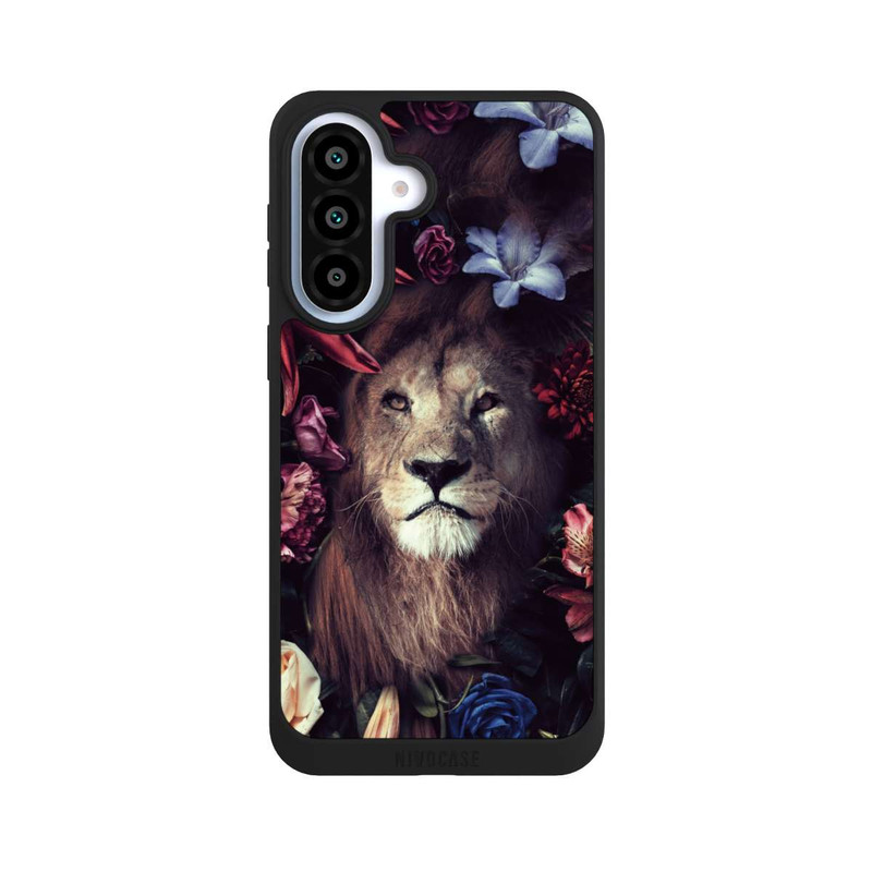 Galaxy A37 5G NIVOpure Löwe Blumenrahmen