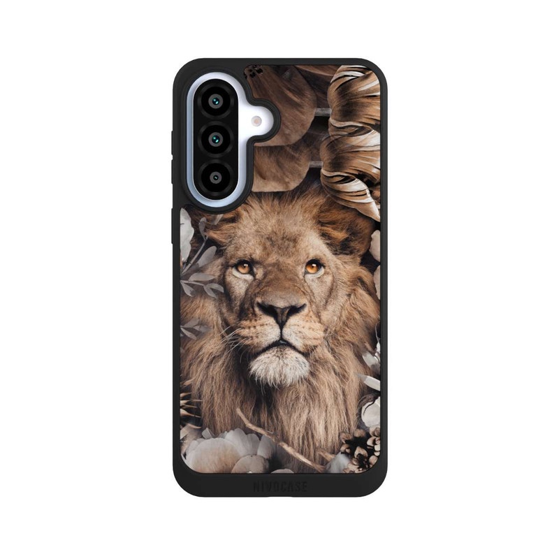 Galaxy A37 5G NIVOpure Lion Flower Frame beige