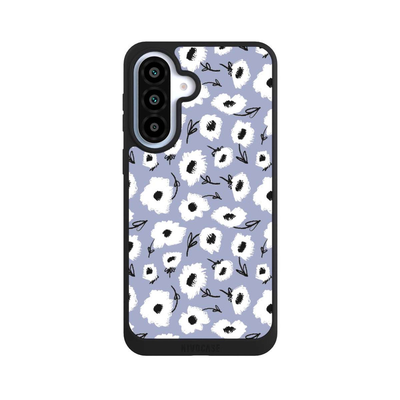 Galaxy A37 5G NIVOpure Pattern Fleurs Lilas
