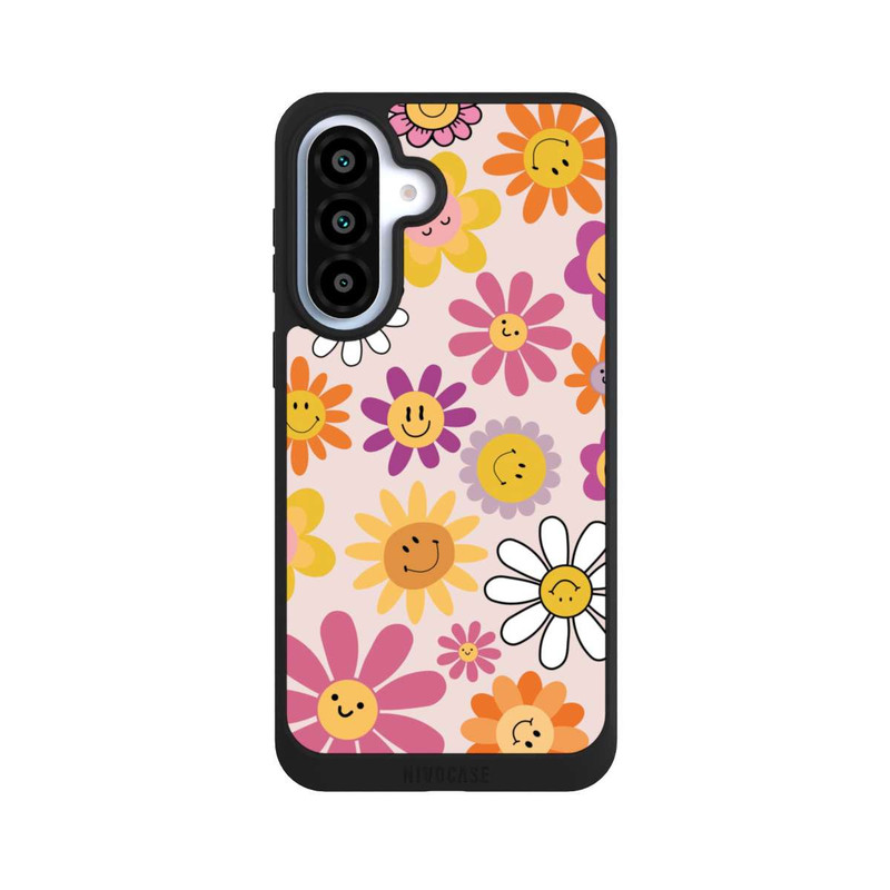 Galaxy A37 5G NIVOpure Smiles Pink Flowers