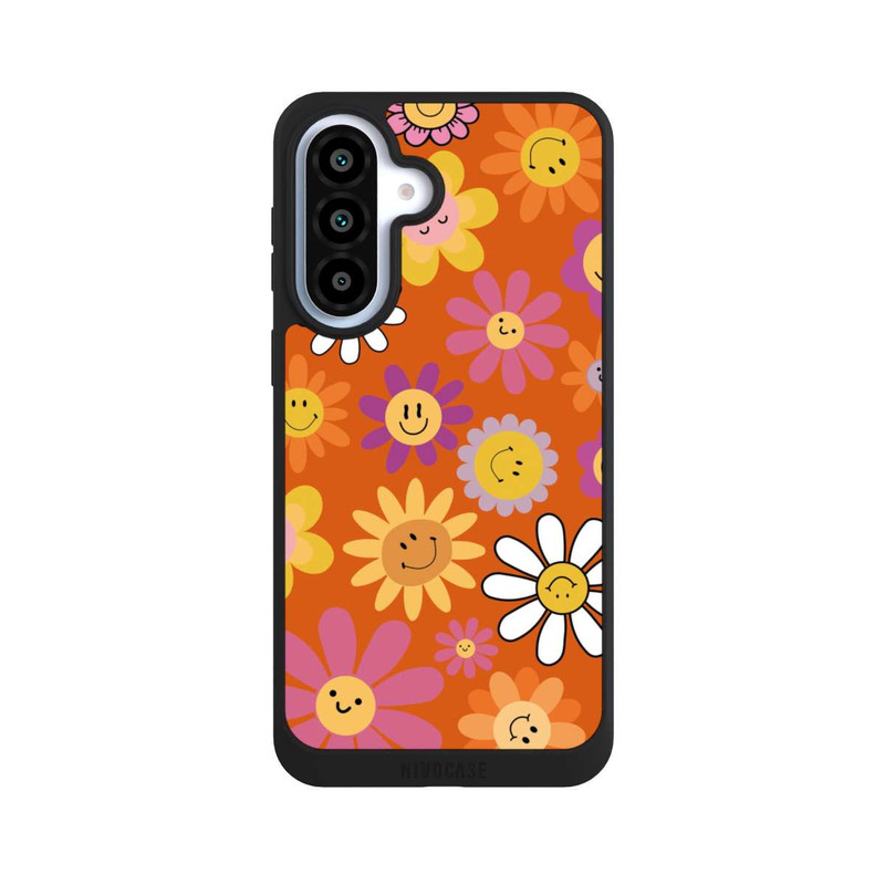 Galaxy A37 5G NIVOpure Smiles Orange Flowers