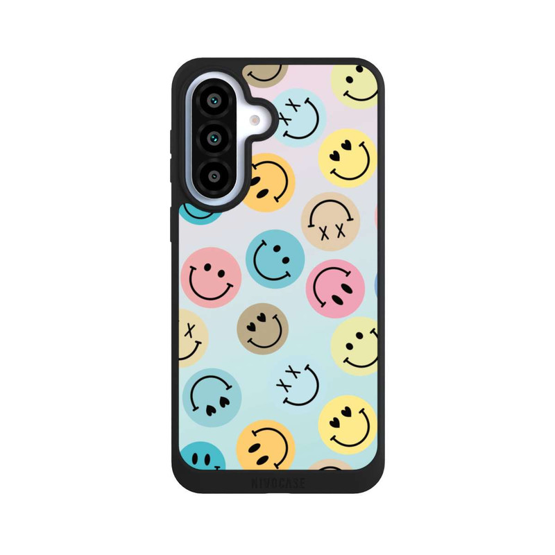 Galaxy A37 5G NIVOpure Smiles Emotes Pattern Colorful