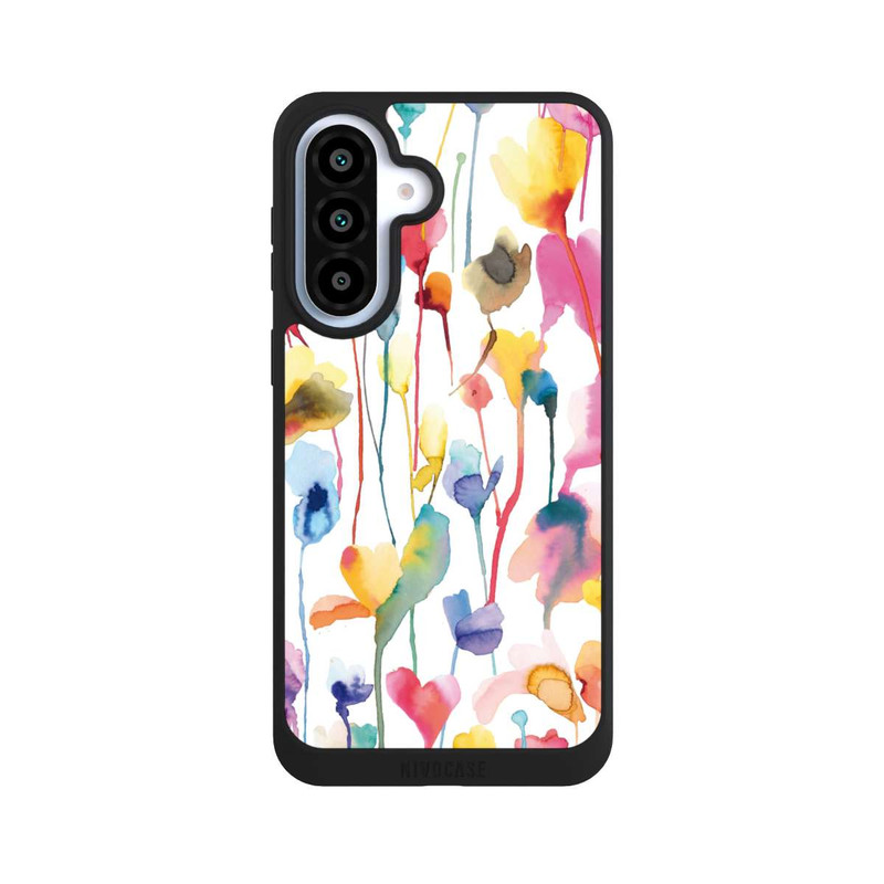 Galaxy A37 5G NIVOpure Aquarell Wildblumen bunt