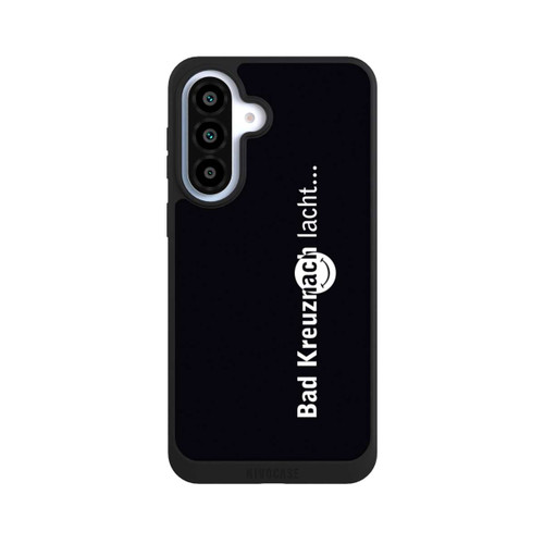 Samsung Galaxy A37 5G NIVOpure Bad Kreuznach Lacht Logo Vertikal