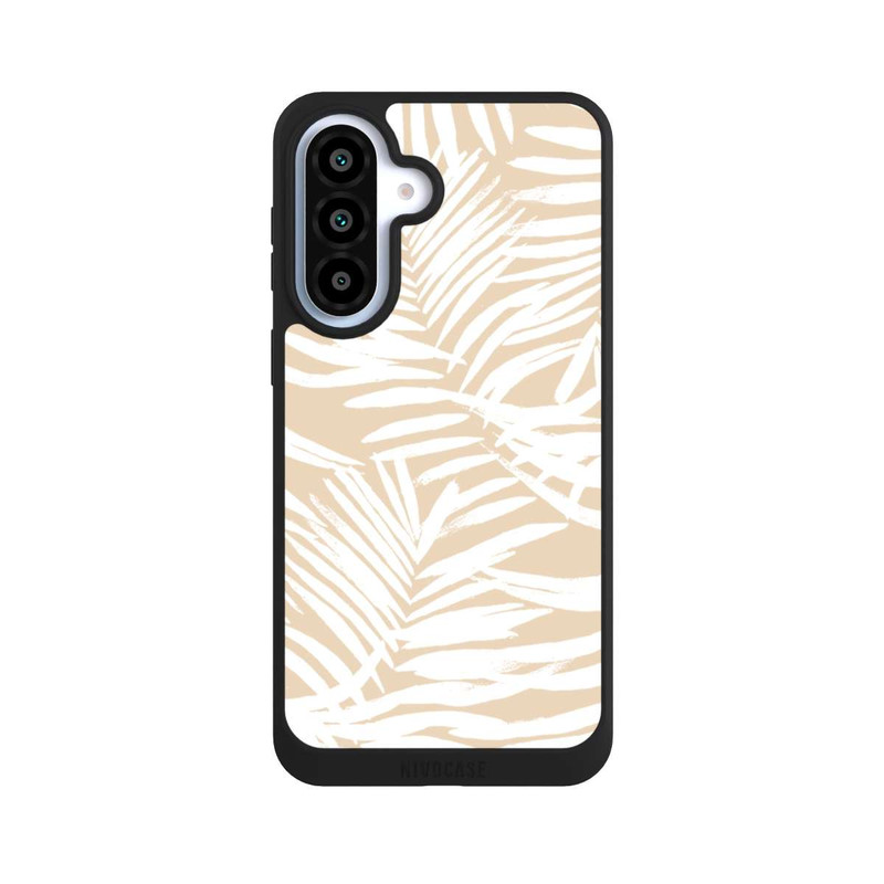 Galaxy A37 5G NIVOpure Beige Boho Farn Hintergrund