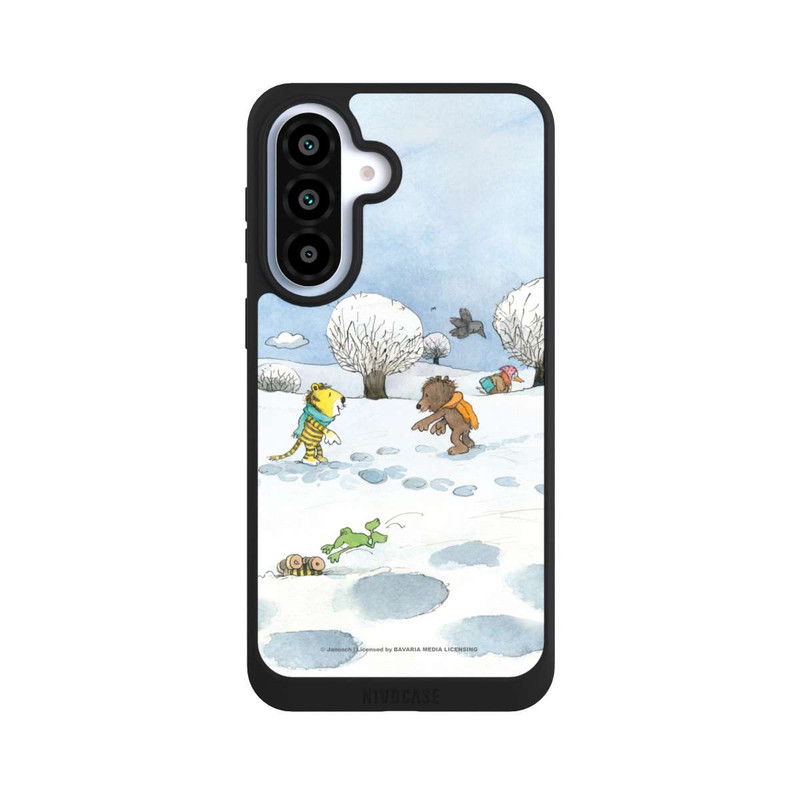 Galaxy A37 5G NIVOpure Kleiner Bär und kleiner Tiger im Schnee