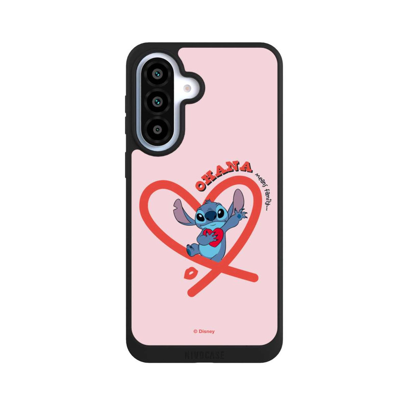 Galaxy A37 5G NIVOpure Stitch Ohana Cœur rose