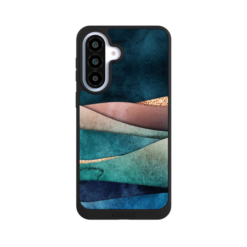 Galaxy A37 5G NIVOpure Blue-gold waves