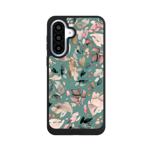 Samsung Galaxy A37 5G NIVOpure Abstrakte Blumenblätter grün