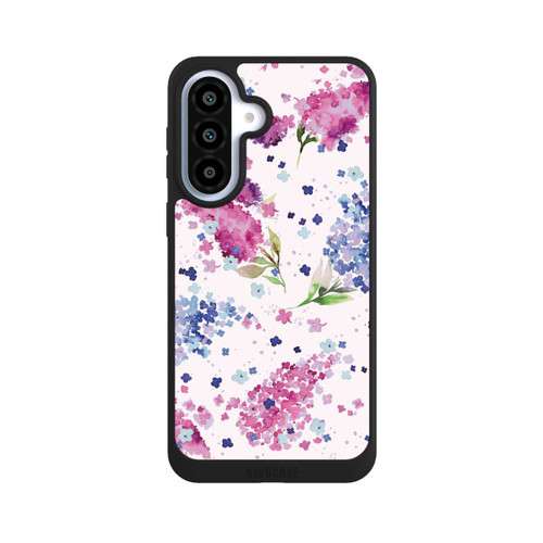 Samsung Galaxy A37 5G NIVOpure Hortensien Lila und Rosa Blumen