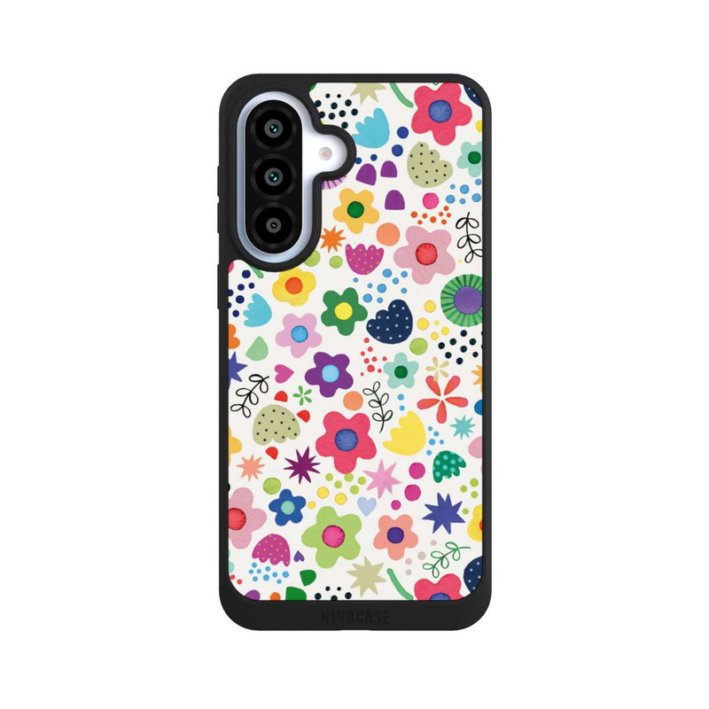 Galaxy A37 5G NIVOpure Psychedelische Blumen bunt