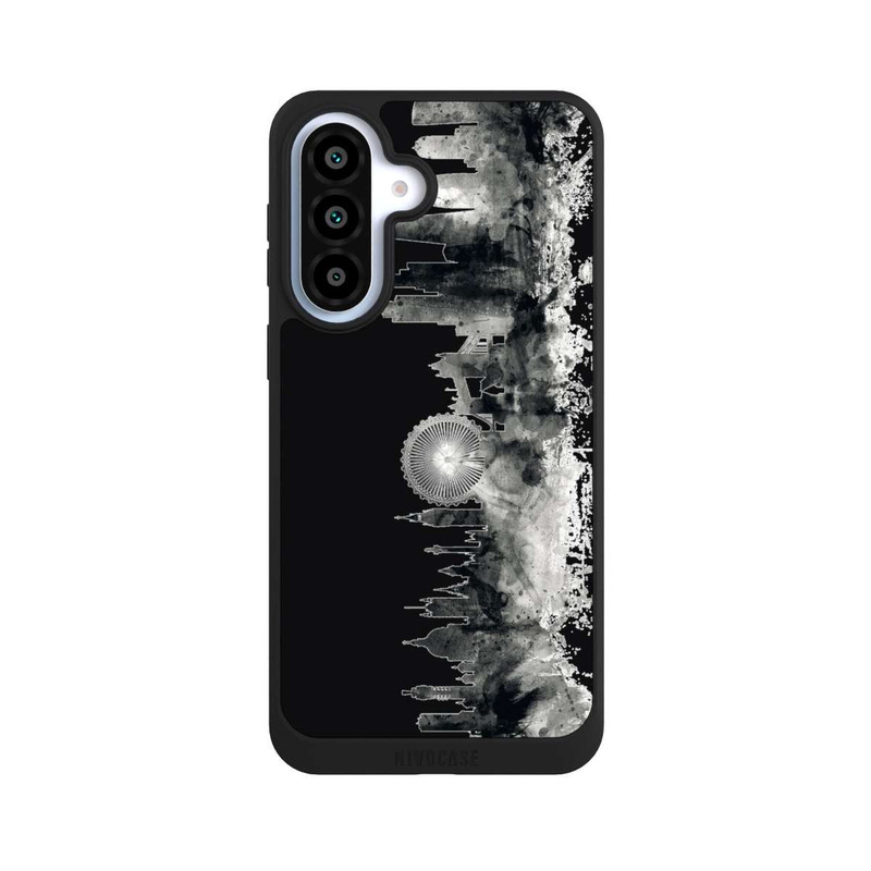 Galaxy A37 5G NIVOpure London Skyline BW Schwarz