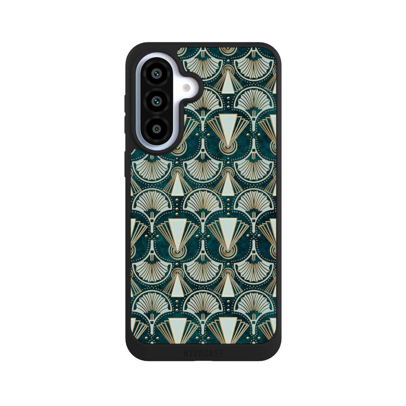 Galaxy A37 5G NIVOpure Art Deco Green Pattern
