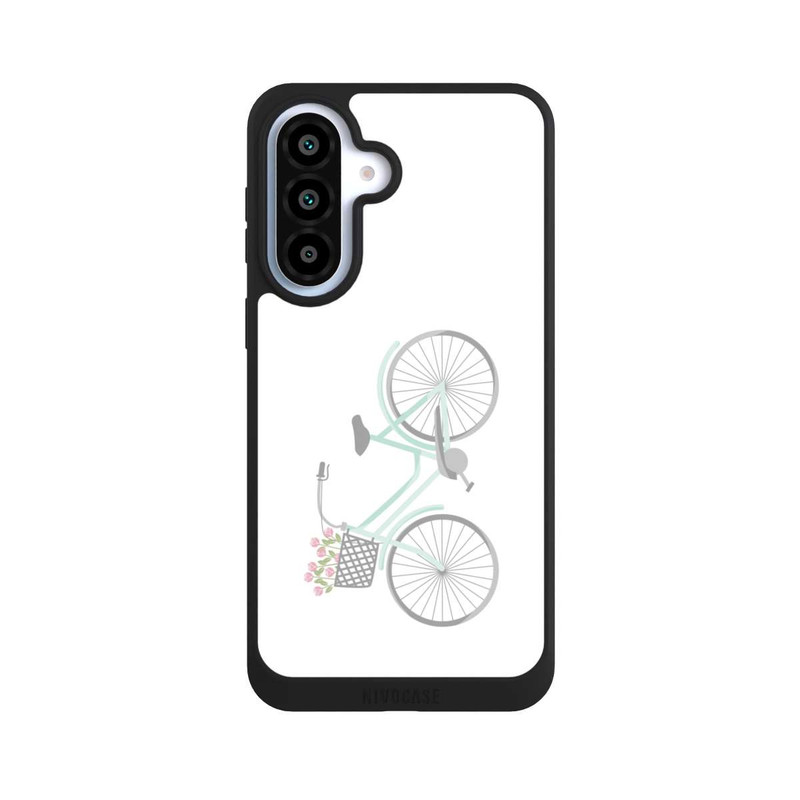 Galaxy A37 5G NIVOpure Retro Fahrrad weißer Hintergrund 