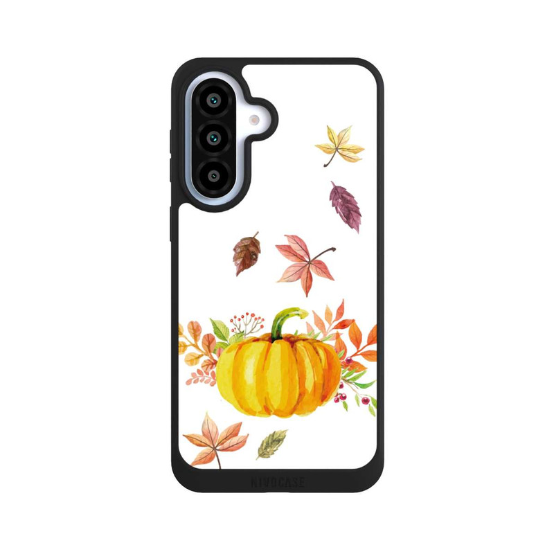 Galaxy A37 5G NIVOpure Pumpkin-weißer Hintergrund 