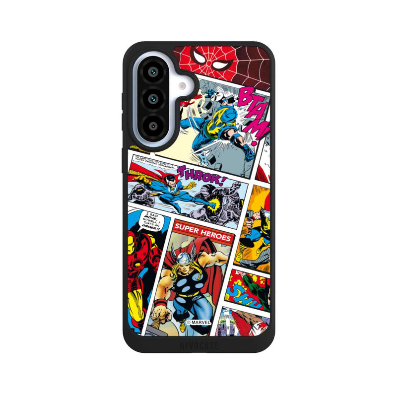 Galaxy A37 5G NIVOpure Marvel Retro Comic Blue