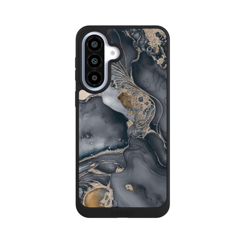 Galaxy A37 5G NIVOpure Alcohol Ink Gold Grey