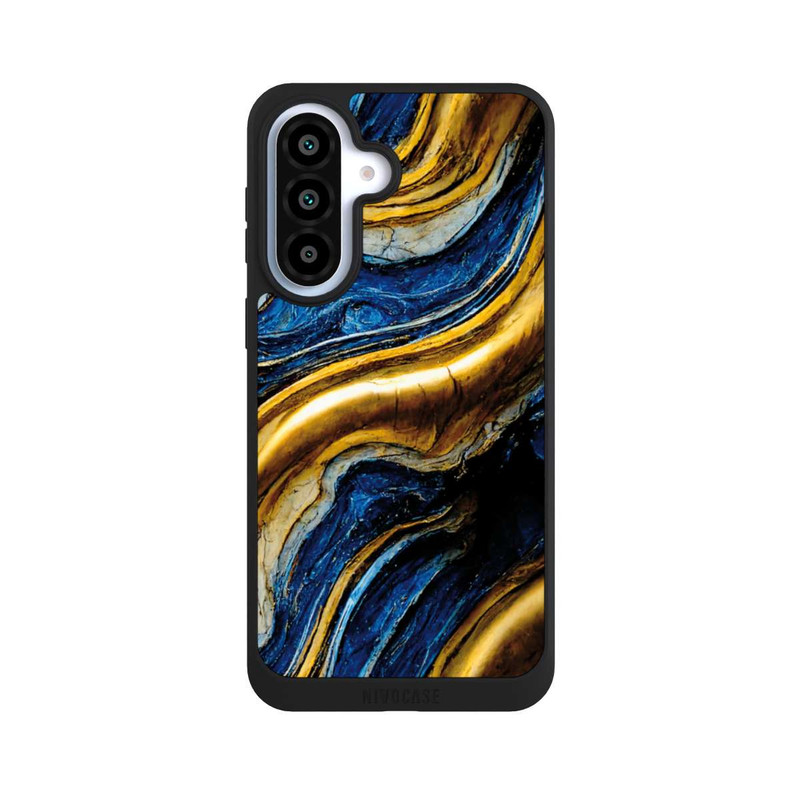 Galaxy A37 5G NIVOpure Royal Blue And Gold Look Structure