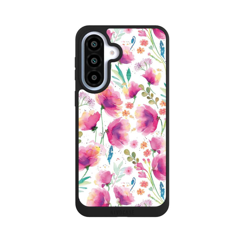 Galaxy A37 5G NIVOpure Abstrakte Mohnblumen aquarell