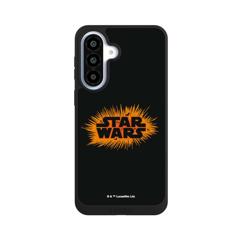 Galaxy A37 5G NIVOpure Star Wars Logo Orange Halloween Explosion